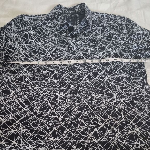 Guess Monochrome Patterned Shirt - Picture 11 of 16